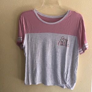 Justice “Stay Chill” shirt.